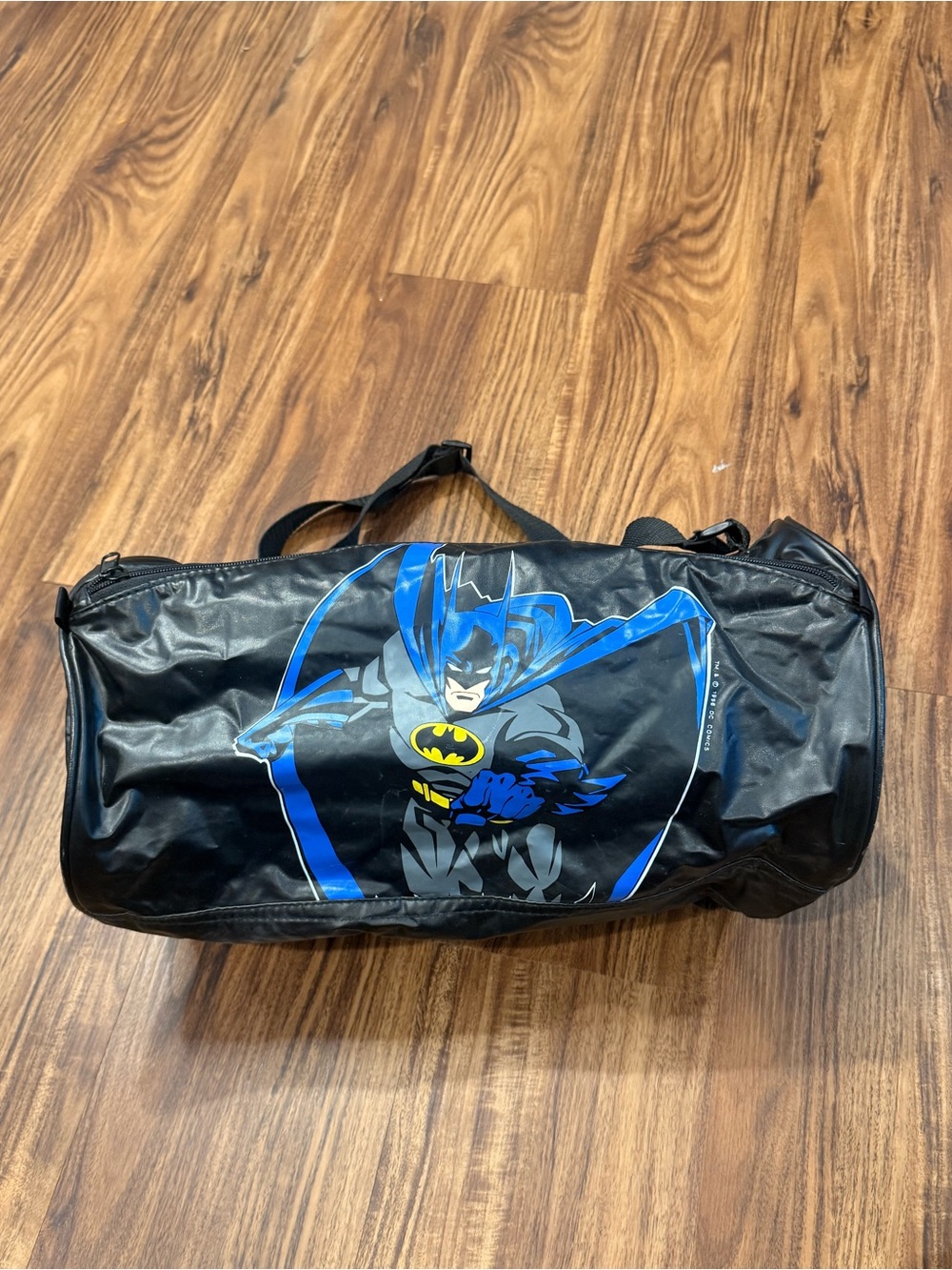 Vintage Batman Duffel Bag DC Comics Mischief Makers Overnight Sleepover 1996